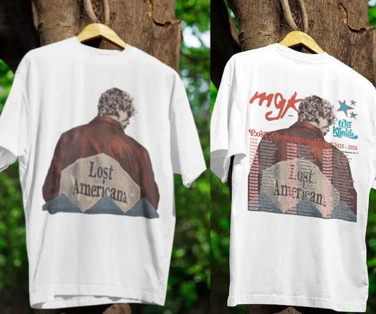 Lost America Tour 2025 Shirt | Machine Gun Kelly Inspired Merch | Pop Punk Concert Tee & Fan Merch Ady Store