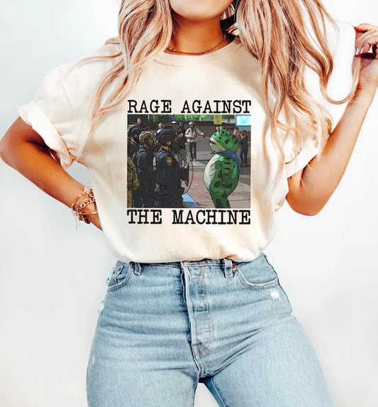 Portland Frog Protest Shirt, Anti Fascism Shirt, Anti ICE Shirt, Activist Shirt, Resistance Shirt Ady Store