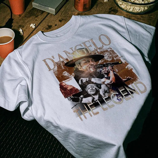D'angelo T Shirt, Brown Sugar Tour Tee, Concert Merch, Vntg Rap Tee 90s Rnb 2000's Music, RIP Legend Music T-Shirt Ady Store