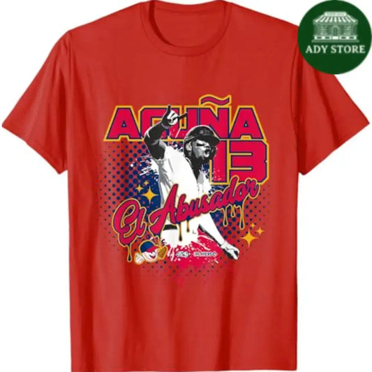 Ronald Acuna Jr. Atlanta Baseball Sket One x MLB Players T-Shirt Ady Store