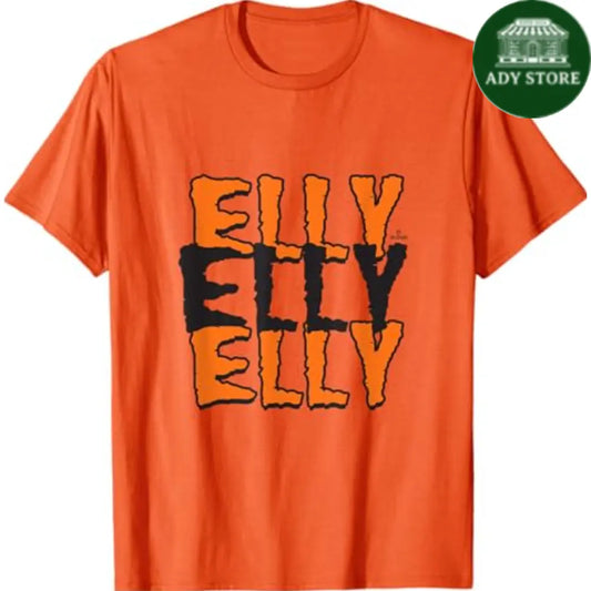Elly De La Cruz Cincinnati Baseball Halloween Name MLBPA T-Shirt Ady Store