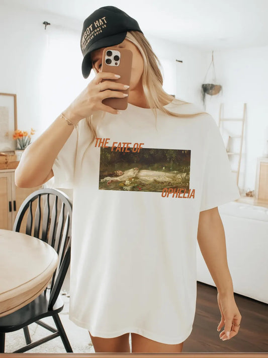 Vintage Showgirl Shirt – The Life of Ophelia Graphic Tee | In My Showgirl Era Aesthetic Top with Pearls Ady Store