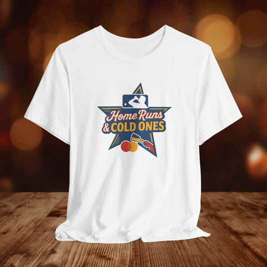 Home Runs & Cold Ones Shirt All Star Game 2025 Baseball Tee Funny Beer Lover Gift Game Day Tailgate Shirt for MLB Fans Ady Store