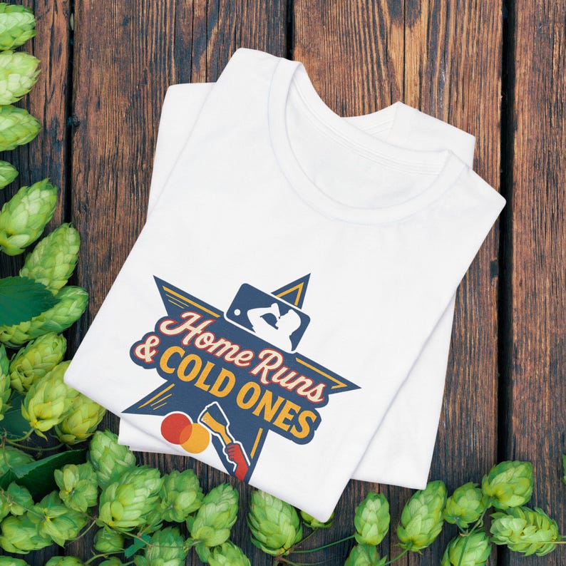 Home Runs & Cold Ones Shirt All Star Game 2025 Baseball Tee Funny Beer Lover Gift Game Day Tailgate Shirt for MLB Fans Ady Store