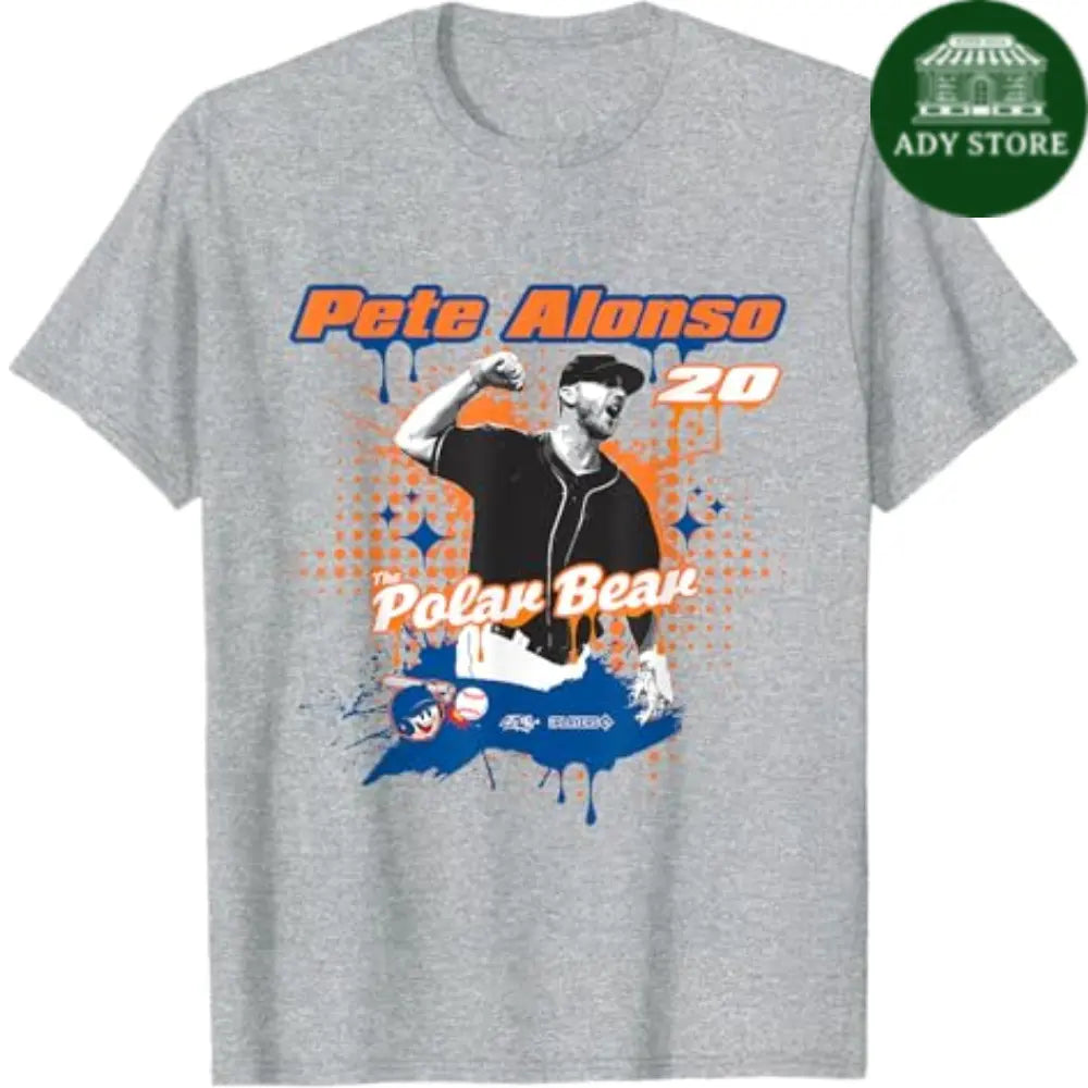 Pete Alonso New York Baseball Sket One x MLB Players T-Shirt Ady Store