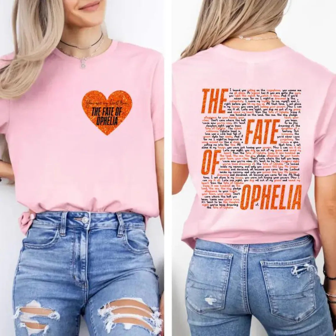 The Fate of Ophelia Lyrics Shirt, You Save My Heart From The Fate of Ophelia Tee, Retro Music Graphic tee, Showgirl Shirt Ady Store