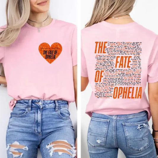 The Fate of Ophelia Lyrics Shirt, You Save My Heart From The Fate of Ophelia Tee, Retro Music Graphic tee, Showgirl Shirt Ady Store