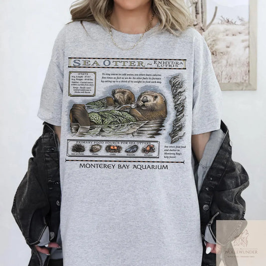 Sea Otters Monterey Bay Aquarium Shirt, Music Fan T-Shirt, Monterey Bay Aquarium Shirt Ady Store