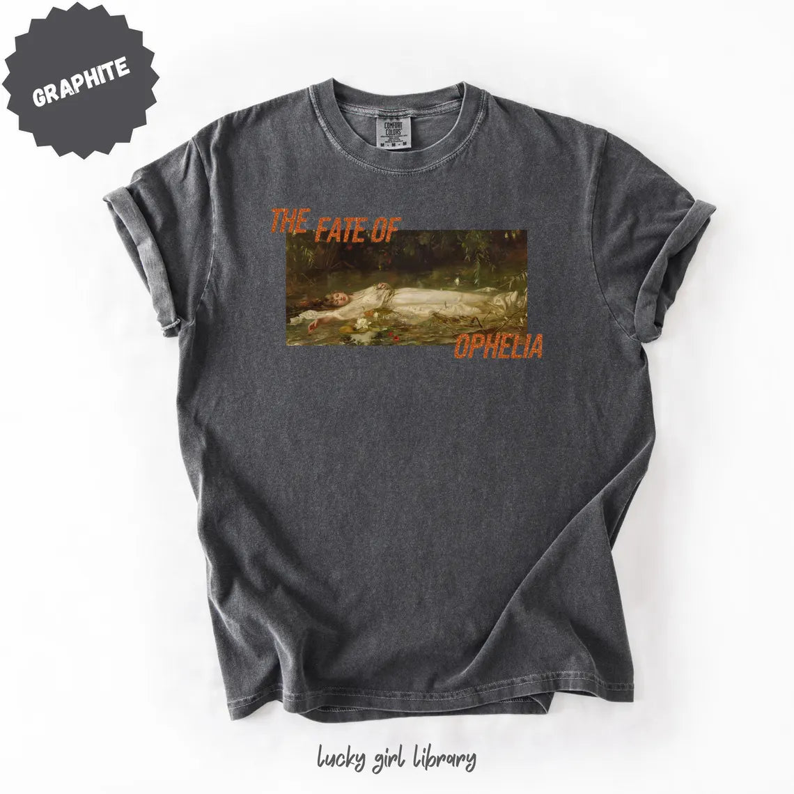 Vintage Showgirl Shirt – The Life of Ophelia Graphic Tee | In My Showgirl Era Aesthetic Top with Pearls Ady Store