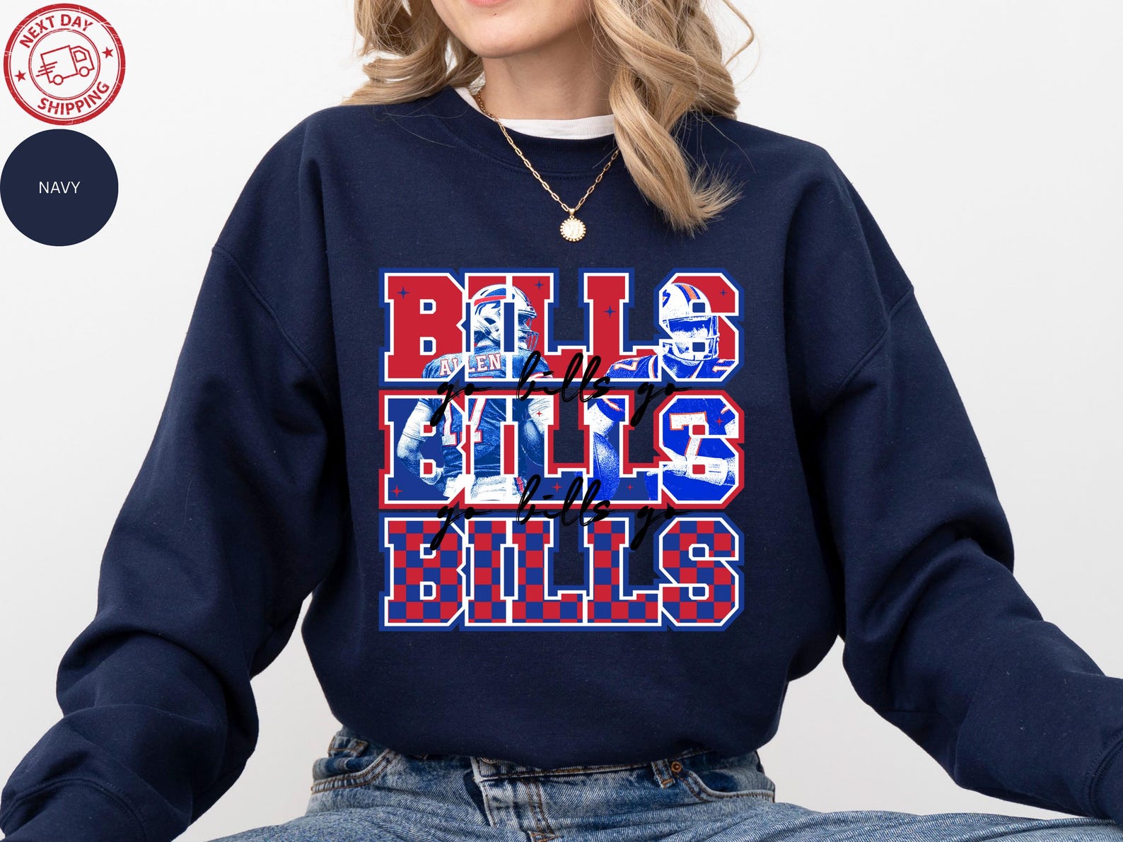 Bills T-Shirt, Buffalo Football Game Day Shirt,Game Day Sweatshirt, Buffalo Football Tshirt, Buffalo Lover Gift Ady Store