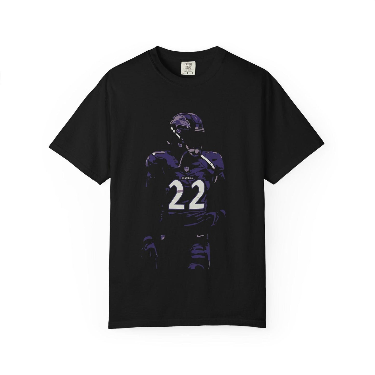 Derrick Henry Baltimore Ravens Unisex Garment-Dyed T-shirt Ady Store