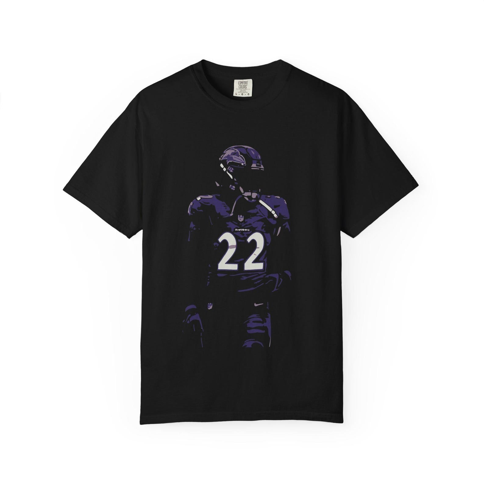 Derrick Henry Baltimore Ravens Unisex Garment-Dyed T-shirt Ady Store