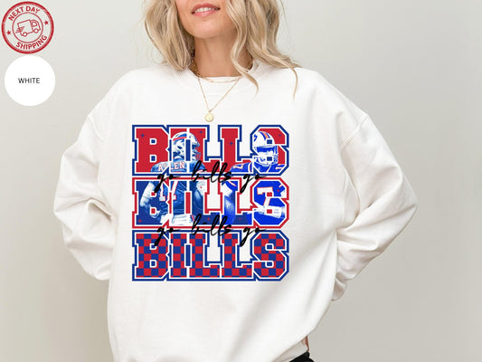 Bills T-Shirt, Buffalo Football Game Day Shirt,Game Day Sweatshirt, Buffalo Football Tshirt, Buffalo Lover Gift Ady Store