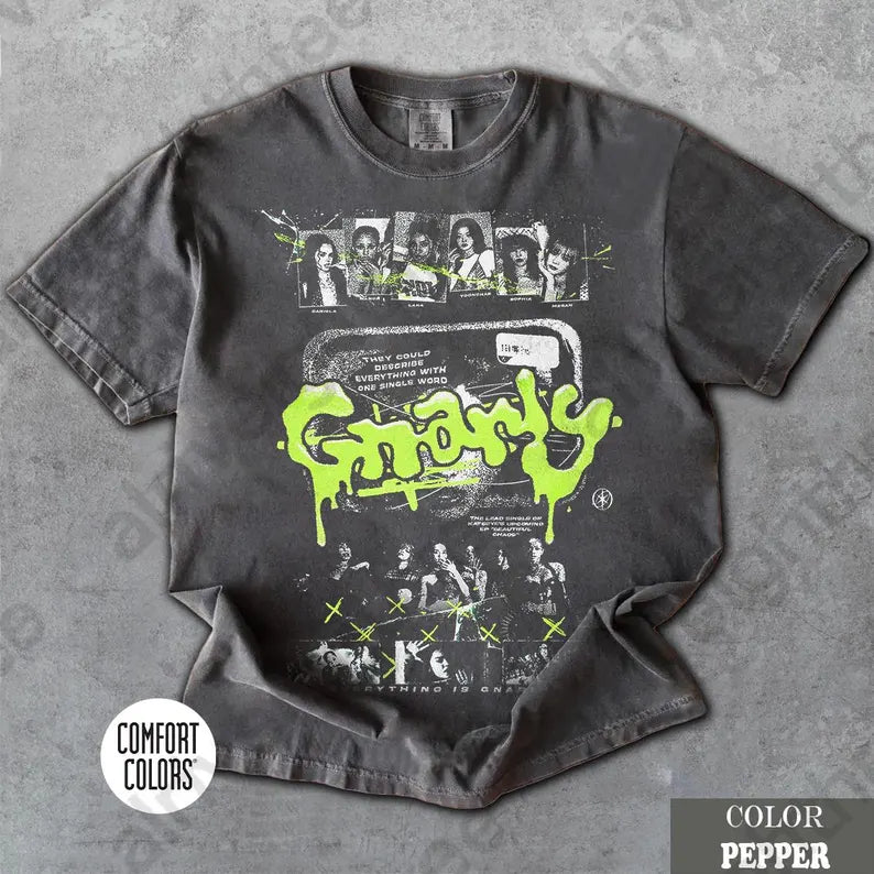 Vintage Graphic Tee – Retro Kat-Inspired Aesthetic for Fans of K-Pop Style Ady Store