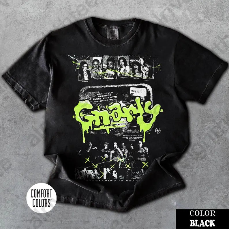 Vintage Graphic Tee – Retro Kat-Inspired Aesthetic for Fans of K-Pop Style Ady Store