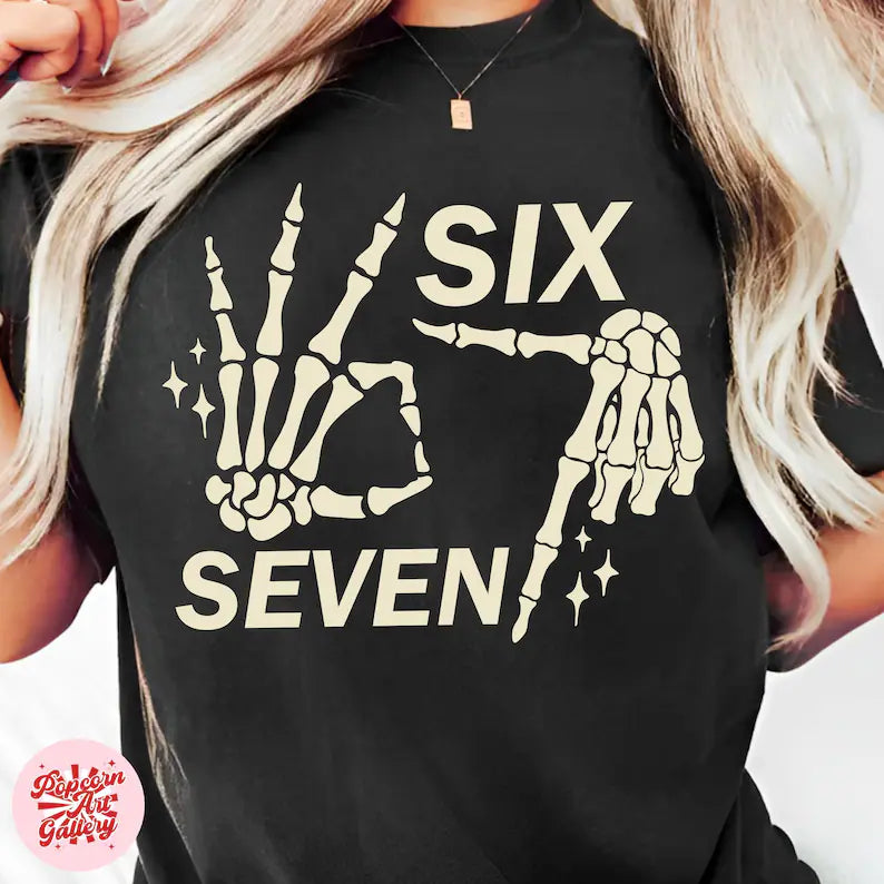 Funny Skeleton Hands shirt – 6 7 Meme-Inspired Halloween Clipart & Sublimation ShirtFunny Skeleton Hands shirt – 6 7 Meme-Inspired Halloween Clipart & Sublimation Shirt Ady Store