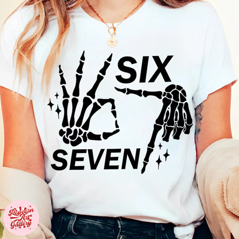 Funny Skeleton Hands shirt – 6 7 Meme-Inspired Halloween Clipart & Sublimation ShirtFunny Skeleton Hands shirt – 6 7 Meme-Inspired Halloween Clipart & Sublimation Shirt Ady Store