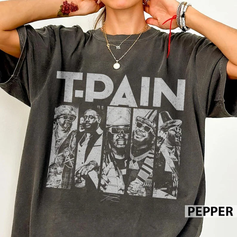 Rap Legend Style Vintage Tee - Retro Hip Hop Graphic Tee Ady Store