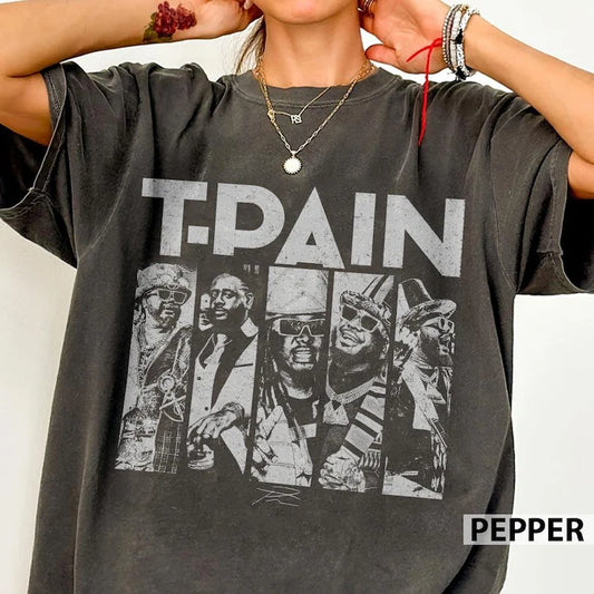 Rap Legend Style Vintage Tee - Retro Hip Hop Graphic Tee Ady Store
