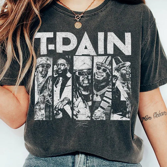 Rap Legend Style Vintage Tee - Retro Hip Hop Graphic Tee Ady Store