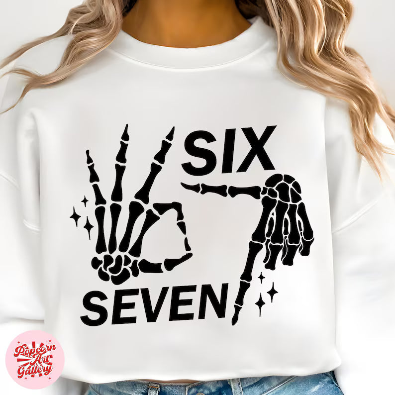Funny Skeleton Hands shirt – 6 7 Meme-Inspired Halloween Clipart & Sublimation ShirtFunny Skeleton Hands shirt – 6 7 Meme-Inspired Halloween Clipart & Sublimation Shirt Ady Store