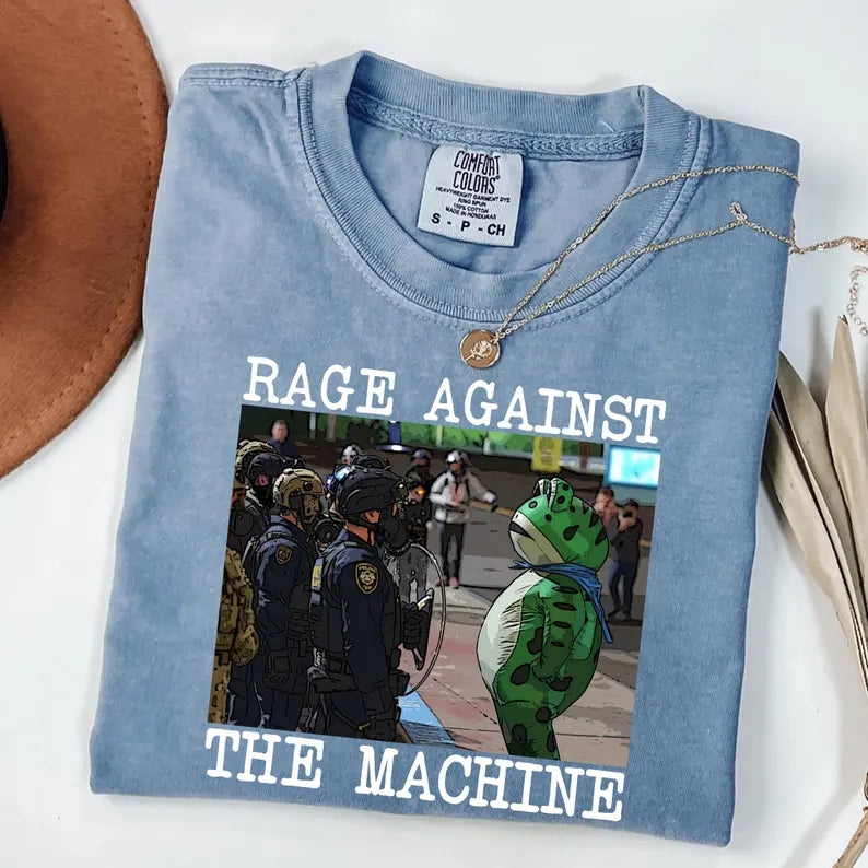 Portland Frog Protest Shirt, Anti Fascism Shirt, Anti ICE Shirt, Activist Shirt, Resistance Shirt Ady Store