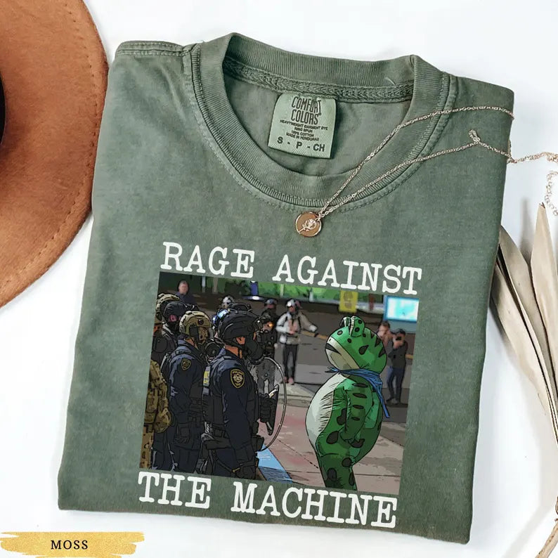 Portland Frog Protest Shirt, Anti Fascism Shirt, Anti ICE Shirt, Activist Shirt, Resistance Shirt Ady Store