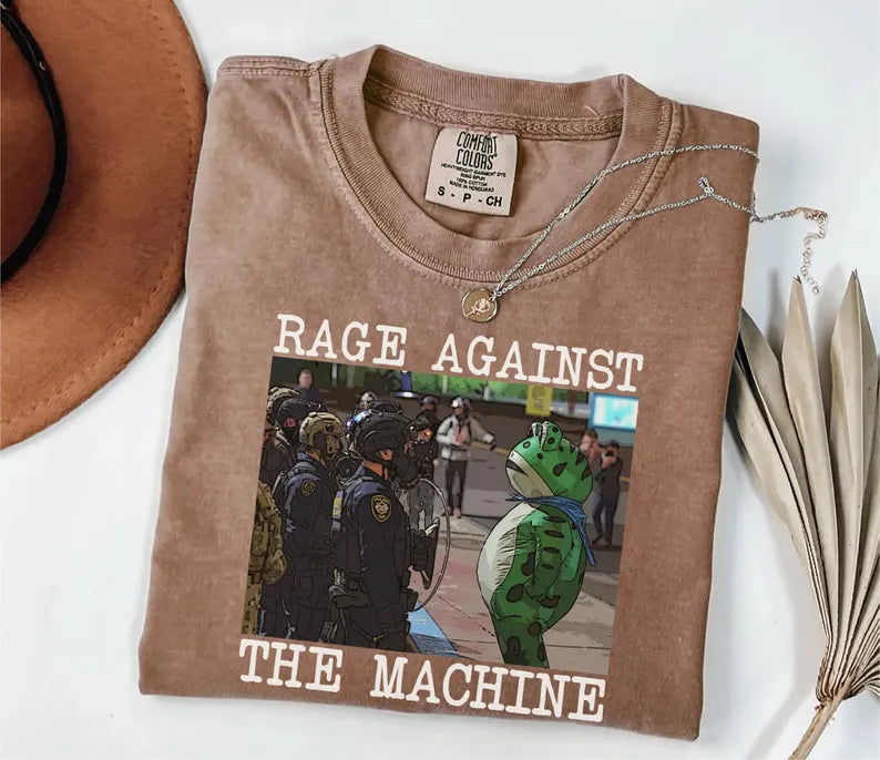 Portland Frog Protest Shirt, Anti Fascism Shirt, Anti ICE Shirt, Activist Shirt, Resistance Shirt Ady Store