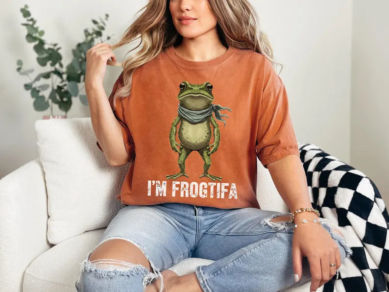 Portland Freedom Frog I'm Frogtifa Shirt - Anti-ICE Resistance Tee - Political Activist Gift Ady Store