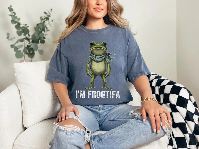 Portland Freedom Frog I'm Frogtifa Shirt - Anti-ICE Resistance Tee - Political Activist Gift Ady Store