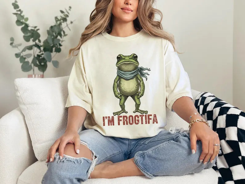 Portland Freedom Frog I'm Frogtifa Shirt - Anti-ICE Resistance Tee - Political Activist Gift Ady Store