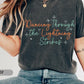Dancing Through The Lightning Strikes Shirt, Inspired Opalite Graphic sweatshirt,Country Music fan gift, dance Apparel tee Ady Store