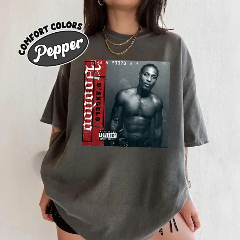 D'angelo Shirt, Brown Sugar, Vntg Rap Tee, 90s rnb 2000's music,Neo Soul, Music T-Shirt, D'angelo Memories T Shirt Ady Store