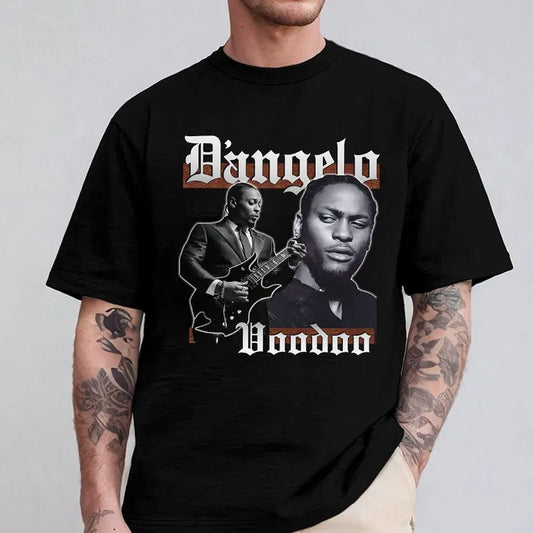 D'Angelo Shirt, RIP! VOODOO! 90s R&B, Neo Soul, erykah badu, brown sugar, t-shirt, album, all hail d'angelo, soulquarians, neo soul love Ady Store