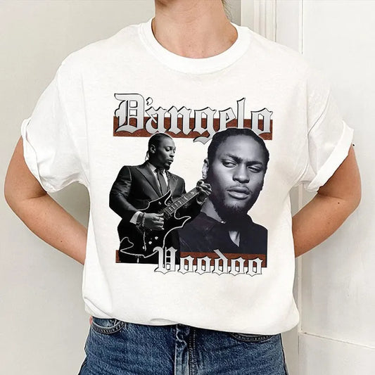 D'Angelo Shirt, RIP! VOODOO! 90s R&B, Neo Soul, erykah badu, brown sugar, t-shirt, album, all hail d'angelo, soulquarians, neo soul love Ady Store