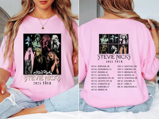 Vintage Inspired 2025 Rock Tour T-Shirt – Retro Music Unisex Tee Ady Store