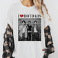 I Love Hot Dads Womens T-Shirt, Jonaass Fandom Merchandise Gift, 3 Brother Living The Dream Tee, Gift For Her Womens Top Ady Store