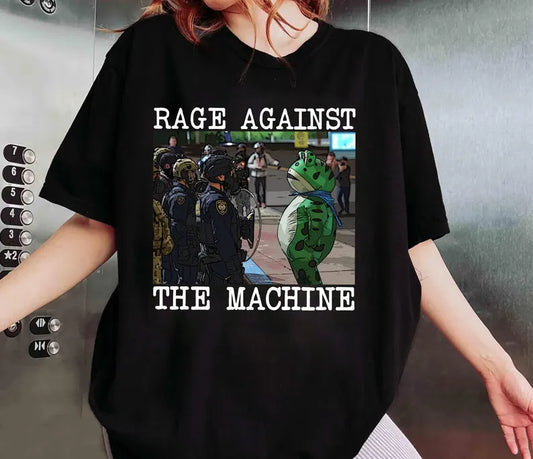 Portland Frog Protest Shirt, Anti Fascism Shirt, Anti ICE Shirt, Activist Shirt, Resistance Shirt Ady Store