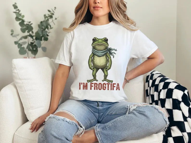 Portland Freedom Frog I'm Frogtifa Shirt - Anti-ICE Resistance Tee - Political Activist Gift Ady Store