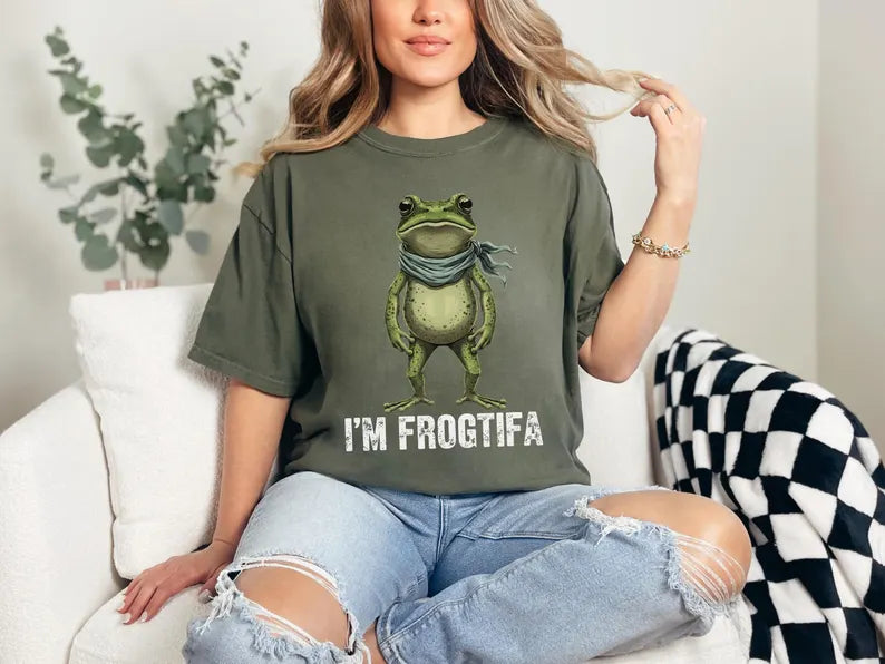 Portland Freedom Frog I'm Frogtifa Shirt - Anti-ICE Resistance Tee - Political Activist Gift Ady Store