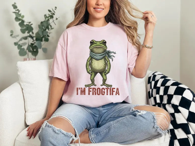 Portland Freedom Frog I'm Frogtifa Shirt - Anti-ICE Resistance Tee - Political Activist Gift Ady Store