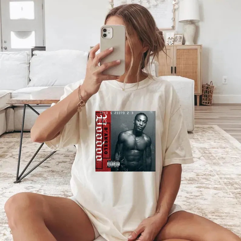D'angelo Shirt, Brown Sugar, Vntg Rap Tee, 90s rnb 2000's music,Neo Soul, Music T-Shirt, D'angelo Memories T Shirt Ady Store
