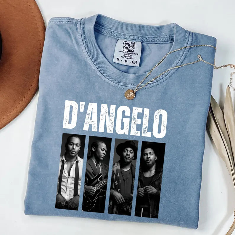 D'angelo Shirt, Brown Sugar, Vntg Rap Tee, 90s rnb 2000's music,Neo Soul, Music T-Shirt, D'angelo Memories T Shirt Ady Store