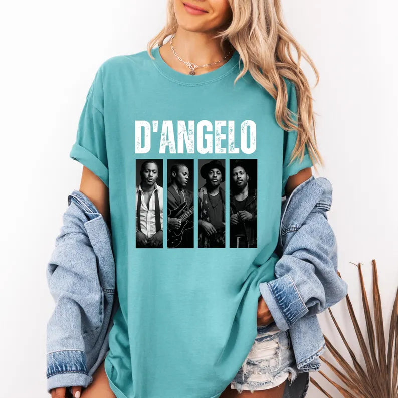 D'angelo Shirt, Brown Sugar, Vntg Rap Tee, 90s rnb 2000's music,Neo Soul, Music T-Shirt, D'angelo Memories T Shirt Ady Store