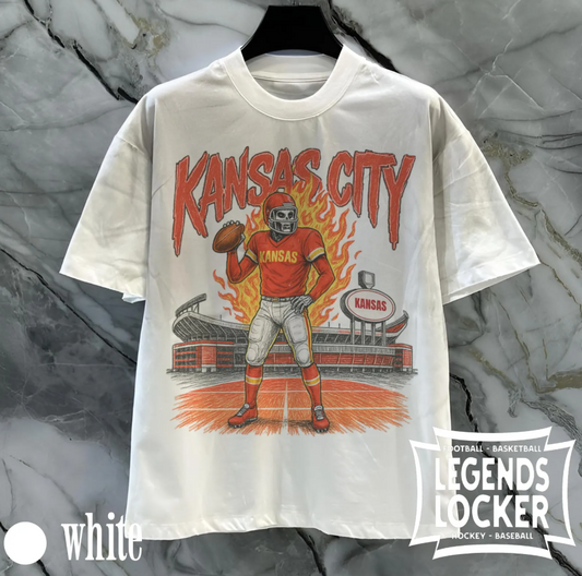 Kansas City Football T-Shirt Ady Store