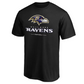 Baltimore Ravens Team Lockup T-Shirt Ady Store