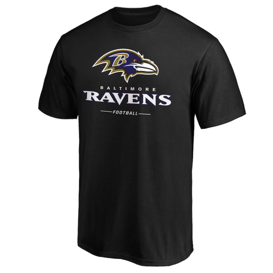 Baltimore Ravens Team Lockup T-Shirt Ady Store