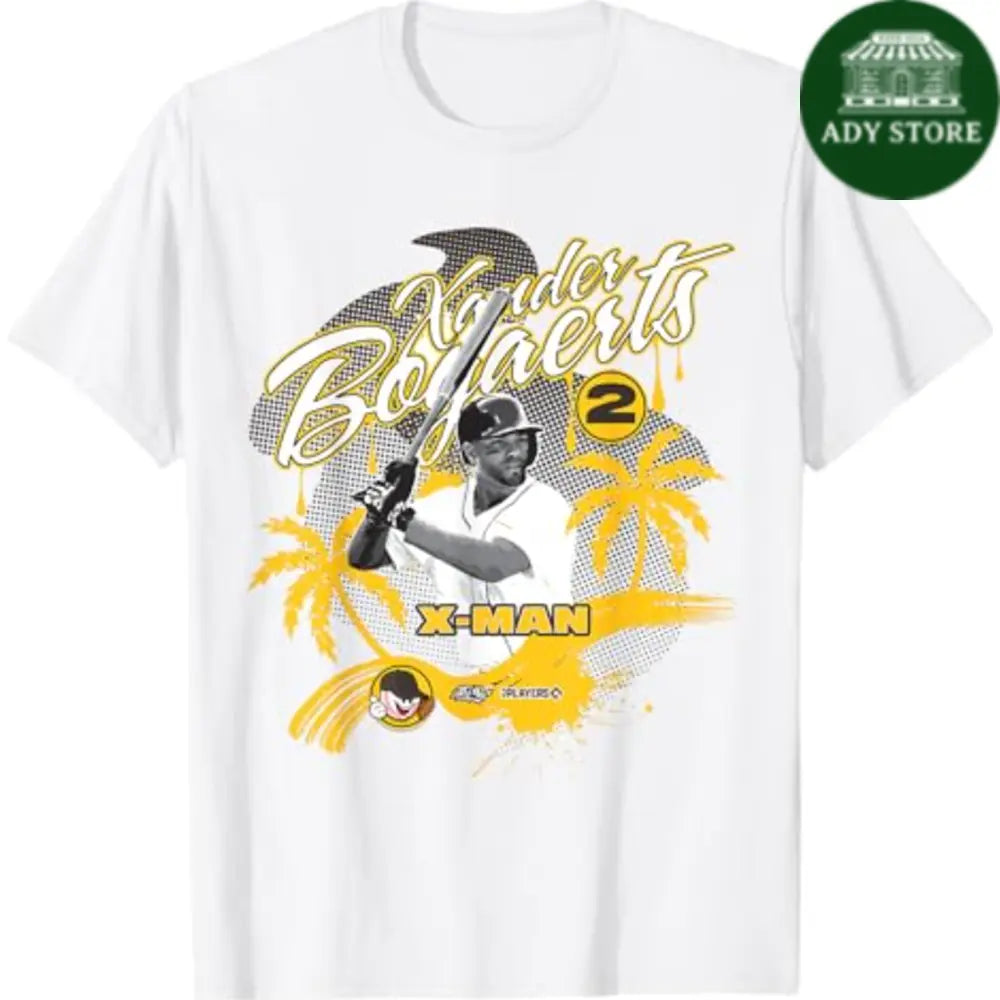 Xander Bogaerts San Diego Baseball Sket One x MLB Players T-Shirt Ady Store