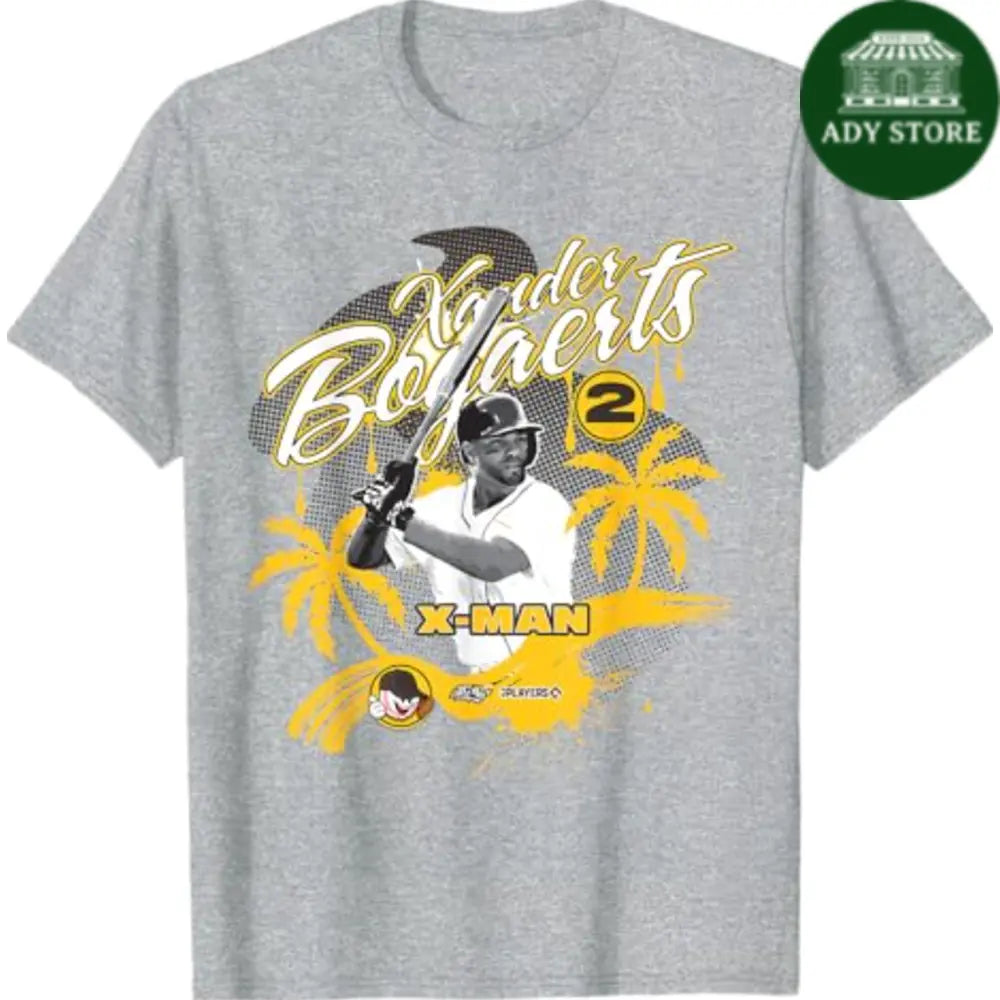 Xander Bogaerts San Diego Baseball Sket One x MLB Players T-Shirt Ady Store
