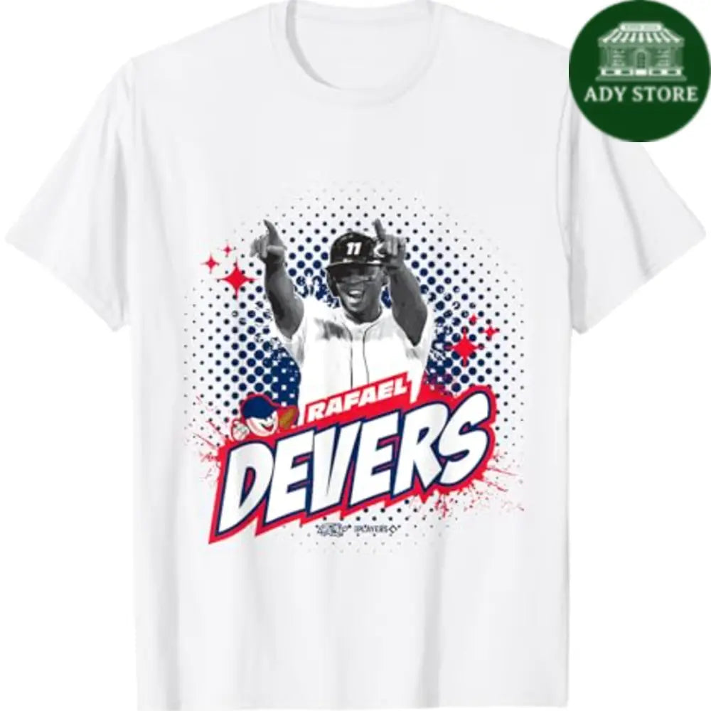 Rafael Devers Boston Baseball Sket One x MLB Players T-Shirt Ady Store